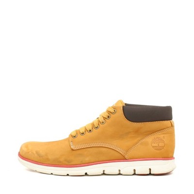 Timberland Herren A123W Sneaker Beige Nubukleder Mid-Top Freizeit Boots EU 42