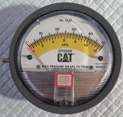 #ad 8T 0839 8T0839 Differential Pressure Gauge Genuine CAT Caterpillar AU $164.36