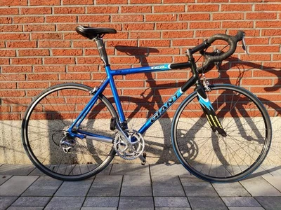 55cm L Giant TCR Alu Carbon Rennrad, Vintage, Shimano 105 Shifter, Leicht, - Bild 1 von 4