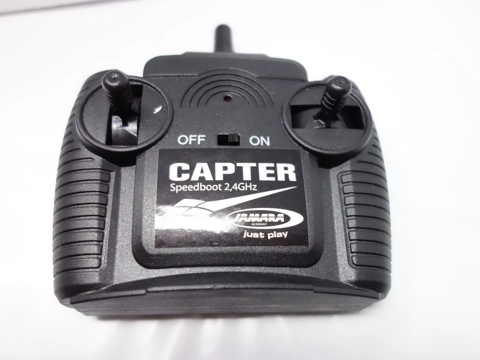 Jamara 410139 Capter Speedboot schwarz/grün Li-Ion 7,4V 2,4GHz - Bild 4 von 4