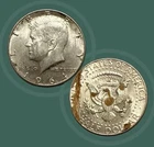 1964 Kennedy Half Dollar AU US Coin 133