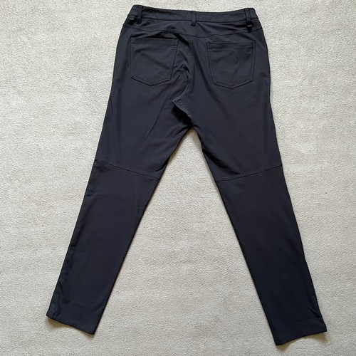 Pantalones Lululemon Para Hombre 32x32 Atléticos Elastizados Rendimiento Warpstreme Delgados ABC - Imagen 2 de 12