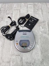 Phillips Magnavox ESP 25 AZ 7483 with Car Cassette Adaptor  Power Supply READ 