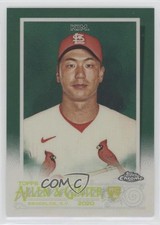 2020 Allen & Ginter Chrome Green Refractor 62/99 Kwang-Hyun Kim Rookie RC 6ki