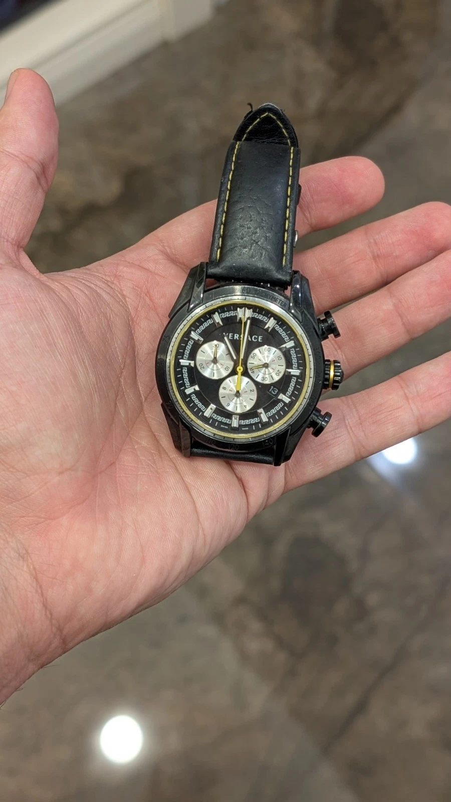 Orologio Versace Uomo VDB020014 "V Ray" Acciaio Inox Autentico 100%