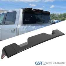 Fits 2013-2018 Dodge Ram 1500 Glossy Black Rear Window Roof Spoiler Cab Wing