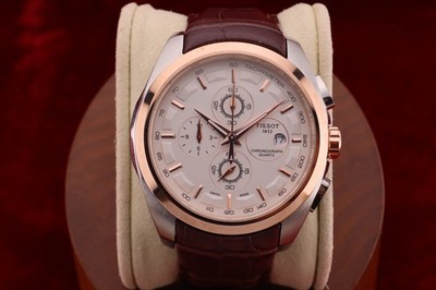   New Tissot 1853 Couturier Tachymeter Chronograph Quartz Men's Wrist Watch