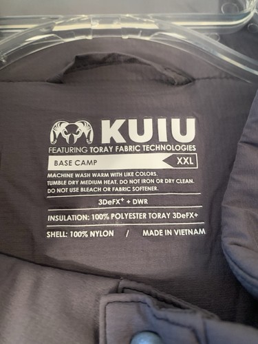 Kuiu Base Camp Insulated Snap Light Shacket Shirt Jacket Men’s XXL - READ! - Picture 2 of 16