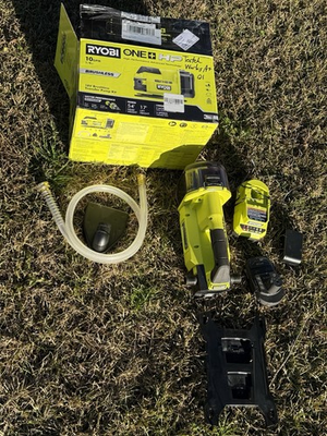 #ad Ryobi ONE HP 18V Transfer Pump W 2 Ah Battery and Charger Cordless RY20WP182K $124.99