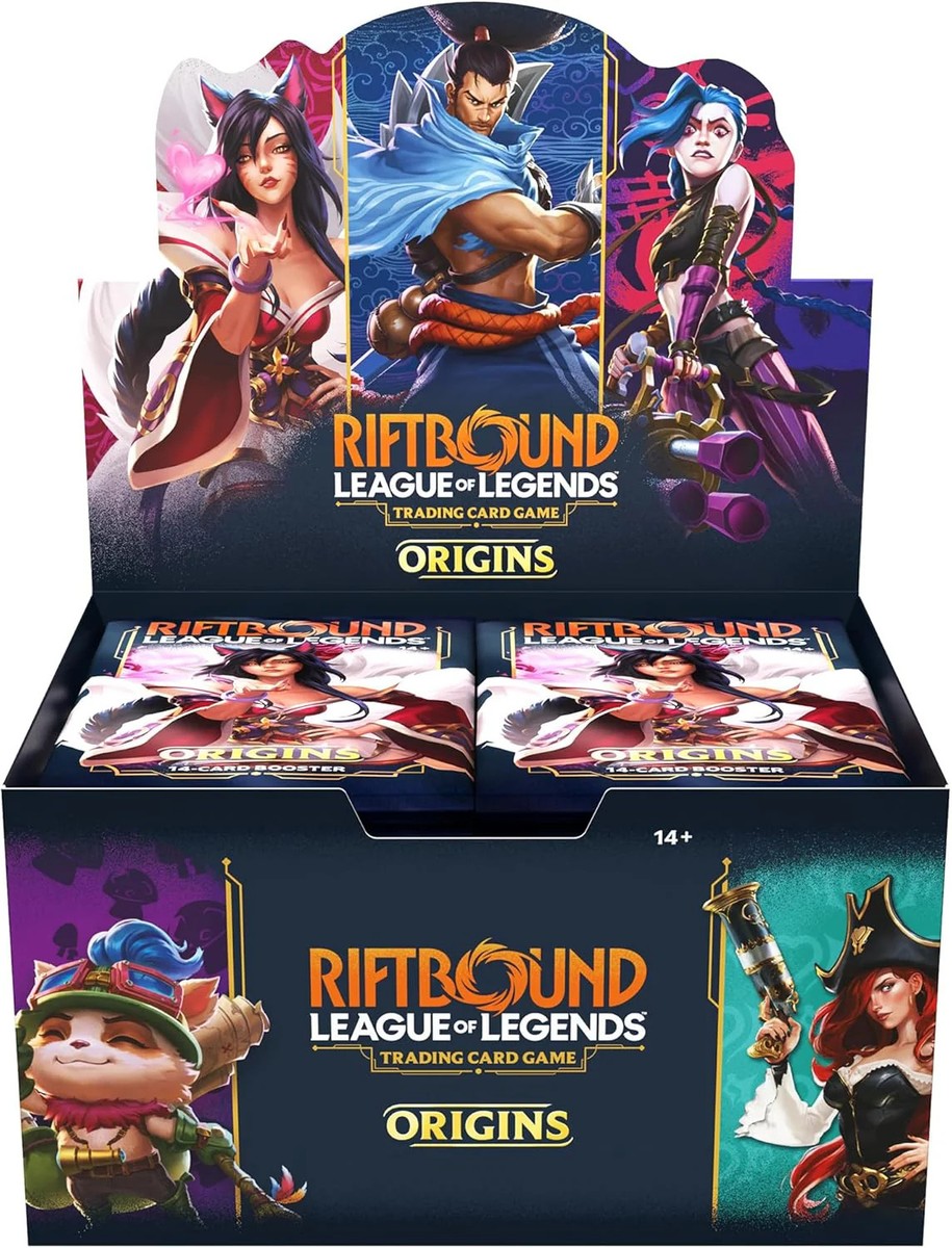 riftbound リフトバウンド BOX W-03 set3 英語　ブースター Riftbound League of Legends TCG: Origins Booster Box - 24 Packs | eBay