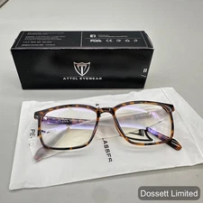 ATTCL Anti Eyestrain Blue Light Blocking Computer Glasses, Leopard BL5577 Unisex