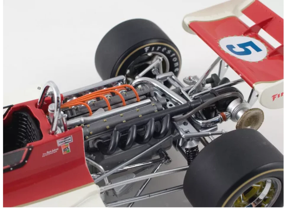 Formula 1 Classic Race Car Grand Prix Concept Hot Rod Built Model Carousel1 18 - Image 2 of 4