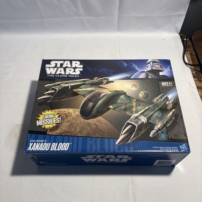 STAR WARS The Clone Wars Cad Bane's Xanadu Blood Vehicle & Diorama Sealed Mint