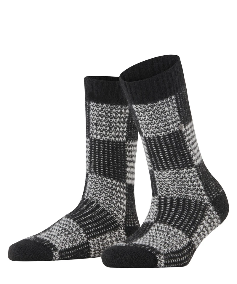 Burlington Charming Checks Bootsocken Damen Kariert