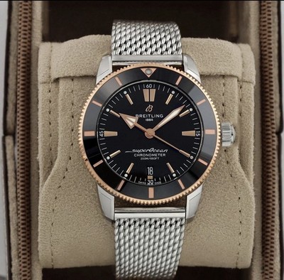 26 Breitling Superocean Heritage B20 SS/Rose Gold 44m-Unworn/Full-set. Warr 2/31