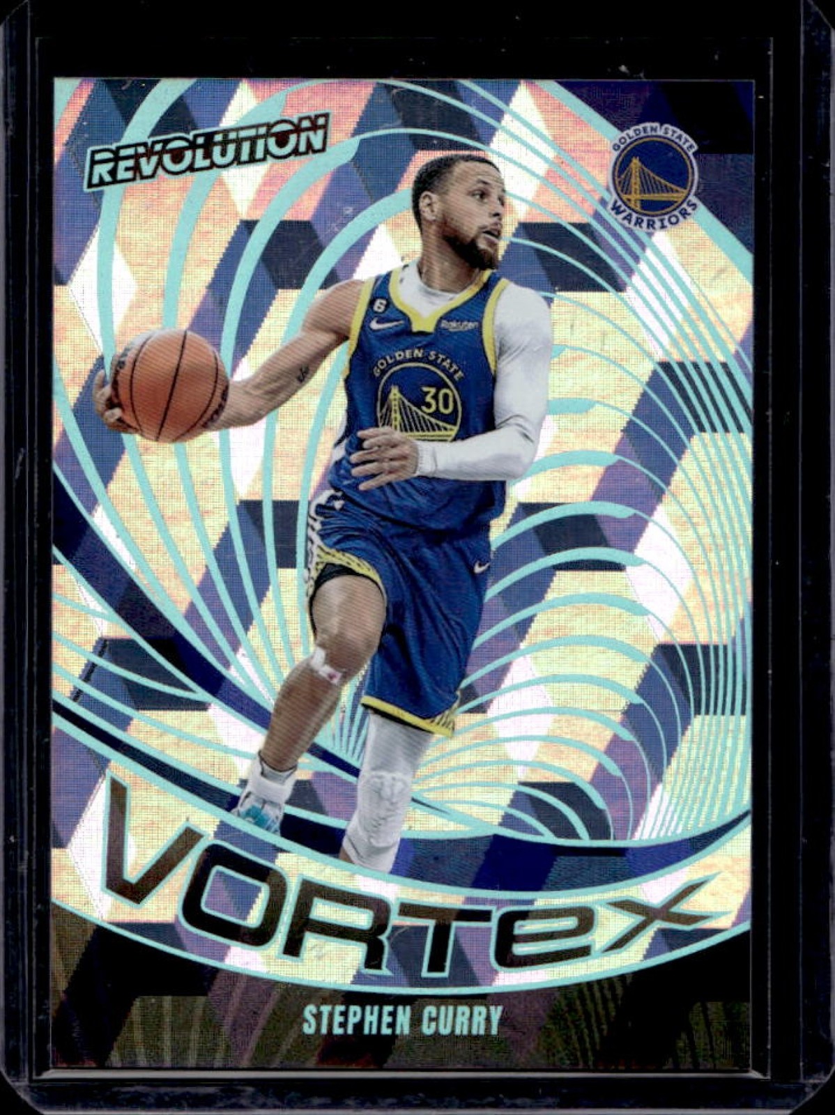 2023-24 Panini Revolution Stephen Curry Vortex Cubic #4/50 Warriors