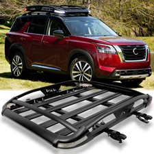 50x38 Roof Rack Cargo Carrier Basket Wcross Bar Luggage For Nissan Pathfinder