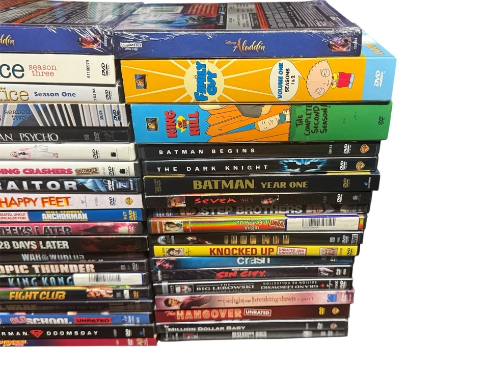 DVD LOT Wholesale Some New Some Gently Used View Pics For Titles Buy Now Act Now Foto 2 de 4