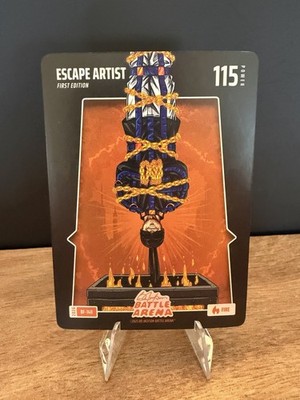 Bo Jackson Battle Arena 1st Edition Escape Artist Orange Tint BF-148 Fire