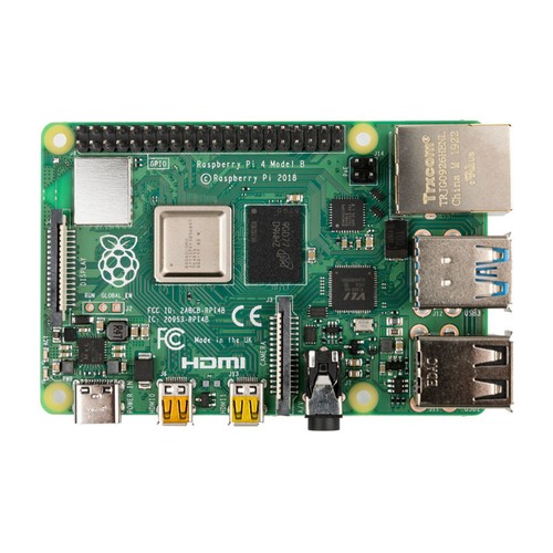 Raspberry Pi 4B, 4x 1,5 GHz, 4 GB RAM, WiFi & BT, SoC-Mini-Mainb - Bild 2 von 3