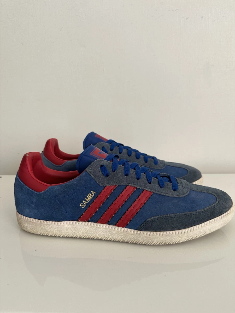 adidas Samba Tribal Blue Red Gum for Sale | Authenticity