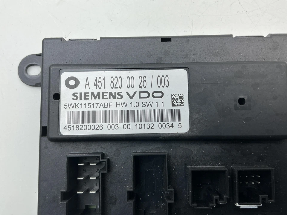 CENTRALINA CHIUSURA CENTRALIZZATA PER SMART Fortwo Coupé (W451) A4518200026 3B2 - Immagine 2 di 3