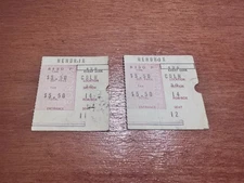 Jimi  Hendrix Ticket Stub Lot of 2 LA Forum