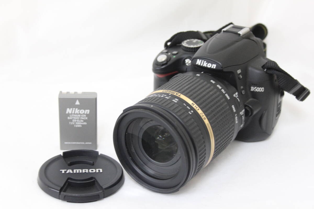Nikon D5000 Tamronレンズ付き Poor Condition Nikon D5000 Tamron Di Ii 18-270Mm F3.5-6.3