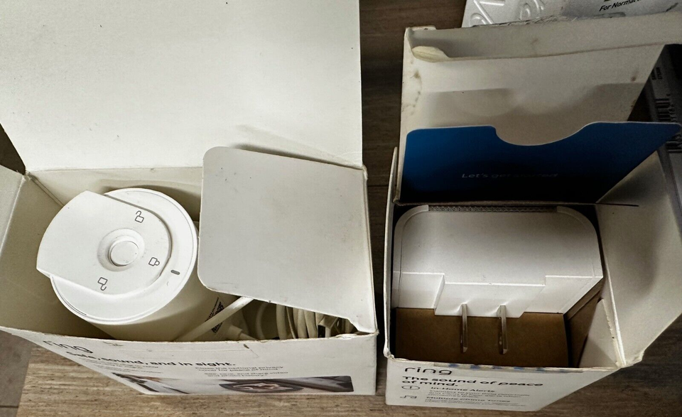 Ring Door Chime & Indoor Cam White 840268951450 eBay