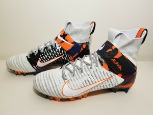 Nike Alpha Menace Elite 2 Football Cleats White Black AV5357-100 CAMO Men's Sz 9 | eBay