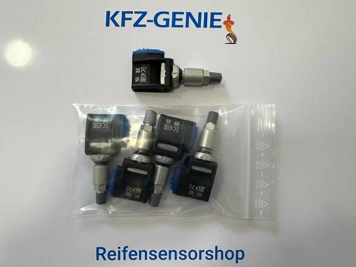 Neu 4x ORIGINAL Mercedes Benz RDK Reifendrucksensor RDKS Sensor 