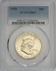 1958 Franklin Half Dollar 50C Grade PCGS PR 67 Very Nice!