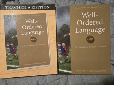 Well-Ordered Language Level 3A Student Book And Teacher Guide