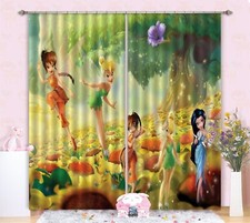 3D Cartoon Girl Elf ZHUA1931 Photo Curtain Window Blockout Fabric Amy 2023