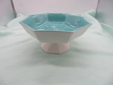 Vintage Royal Haeger Pedestal Compote Footed Bowl Pattern 3002 USA