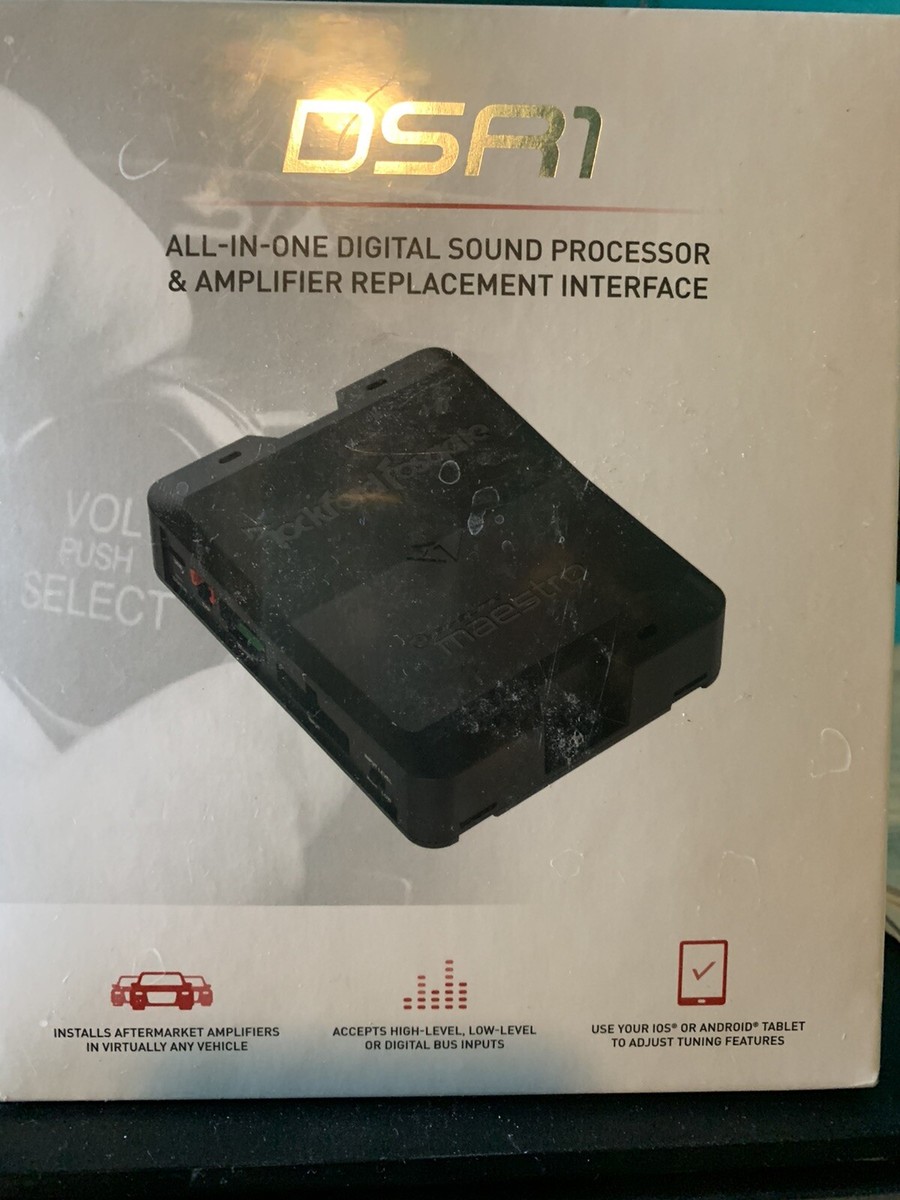 Rockford Fosgate DSA1 デジタルサウンドプロセッサー Rockford Fosgate DSR1 | Digital Sound Processor | DSP