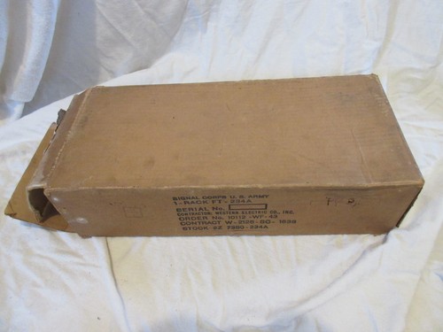 FT-234-A COMMAND SET RADIO TRANSMITTER RACK NEW IN BOX SCR-274N ARC-5 - Zdjęcie 2 z 4