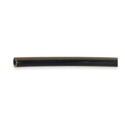 Zoro Select N14-Ablk Tubing,3/16'' Idx1/4'' Od,100 Ft,Black