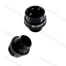 Black Ralliart Racing Engine Oil Cap Oil Fuel Filler Cover Cap For Mitsubishi X1