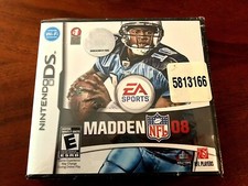 Madden NFL 08 Nintendo DS Game New Sealed!!