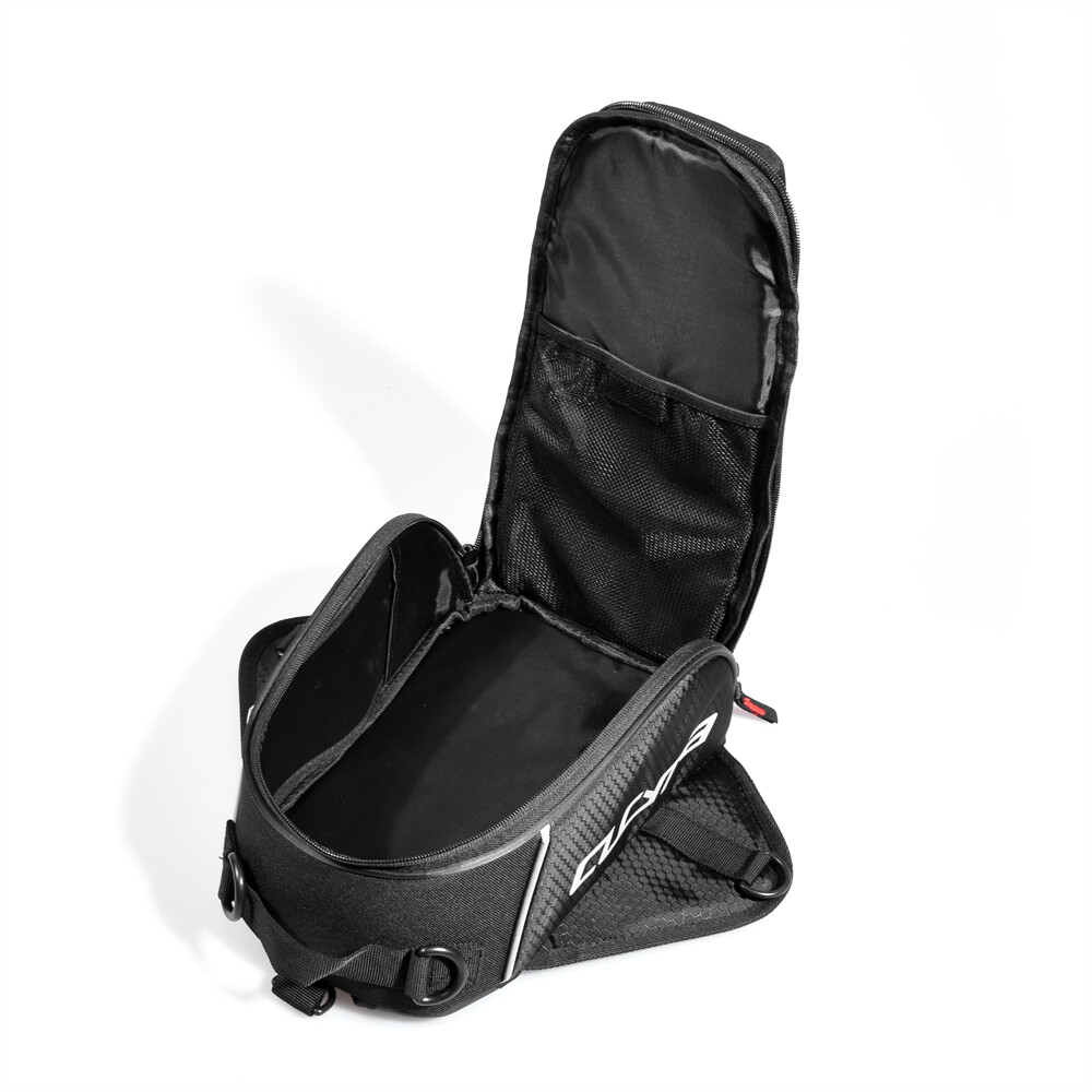 Motorcycle Tank Bag For Suzuki DRZ400 - Water-Resistant, Touchscreen Phone Pocket, Shoulder Strap, For Touring