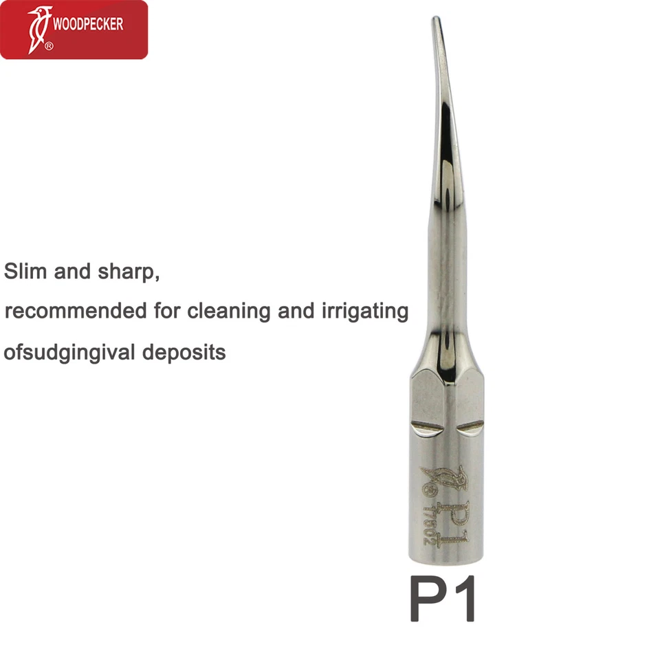 Original Woodpecker Ultrasonic Scaler Tip Perio P1 P3 P3D P4 P4D UDS EMS Diamond - Image 3 of 4