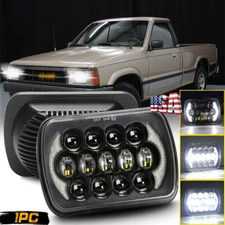 130W 7x6" 5x7 LED Headlight Halo Bulb For Mazda Pickup B2000 B2200 B2600 1986-93