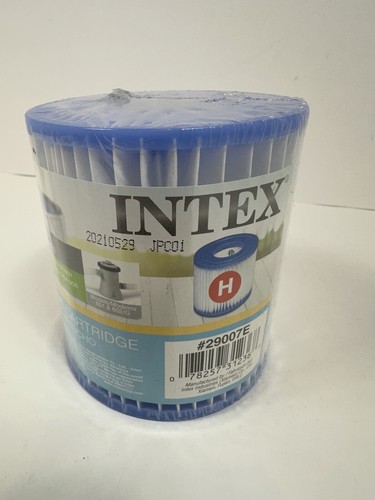 Intex 29007E Type H Easy Set Filter Cartridge Replacement for Swimming Pools - Picture 2 of 6