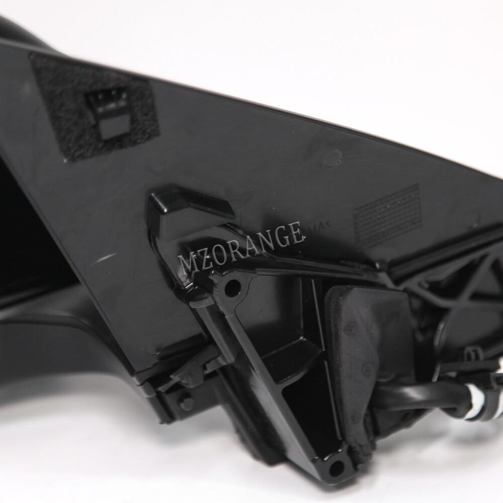 Left Side Driver Side Mirror Power Fold Heated Black For Tesla 3 M3 2017-2023
