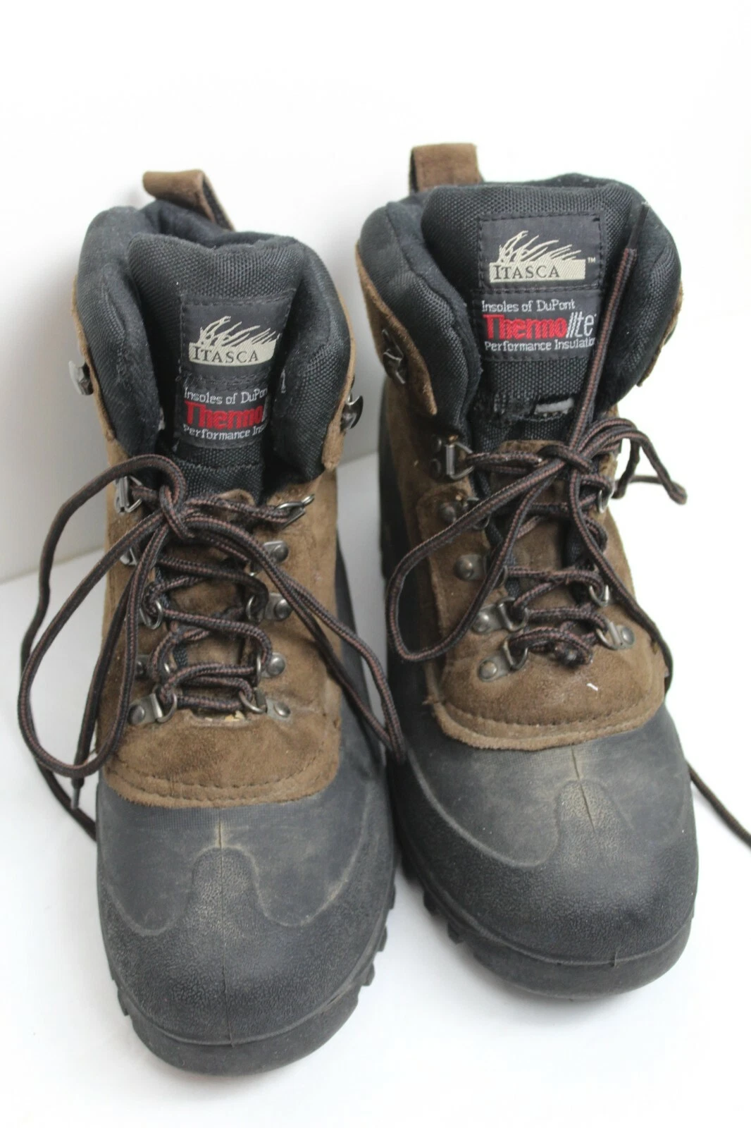 Itasca Colorado Thermolite Boots waterproof Brown & Black Men's Size 9