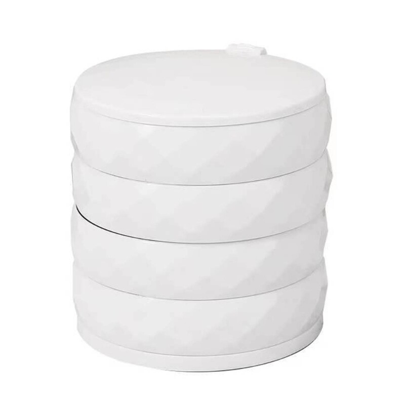 Jewelry Holder Multilayer Storage Box Rotating Jewelry Holder Small