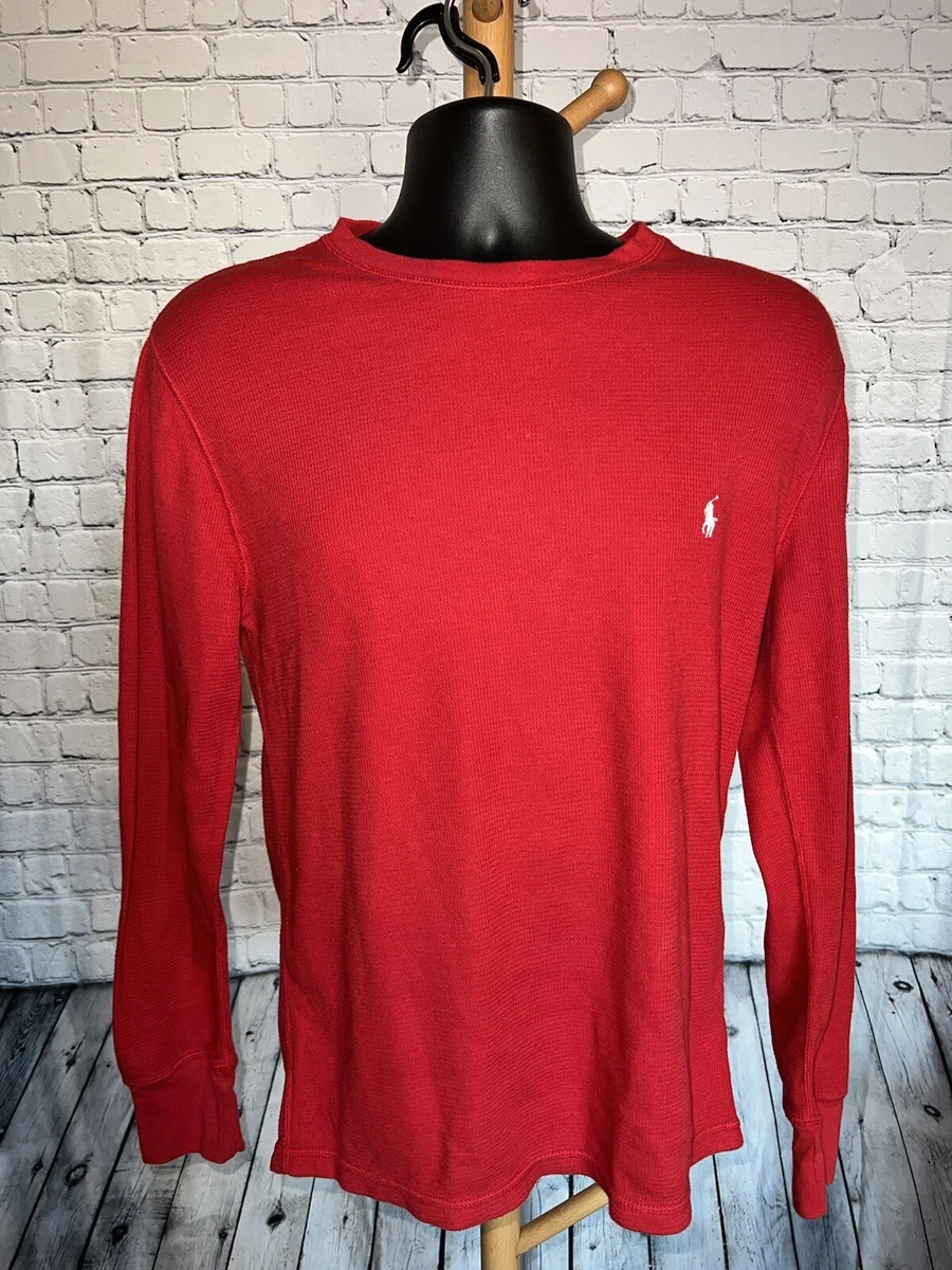 Polo ralph lauren store red long sleeve
