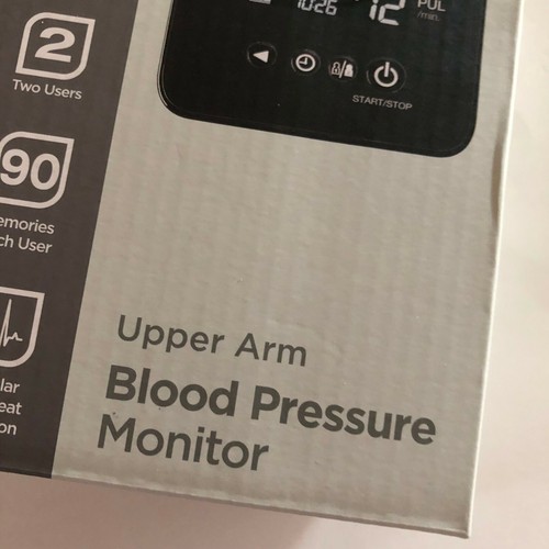 Equate Upper Arm Blood Pressure Monitor 6000 Series Open Box New - Picture 4 of 8