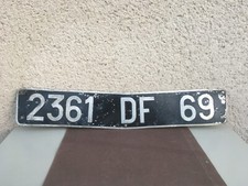 Ancienne plaque d'immatriculation / Rhône / Collection / Déco / Automobilia